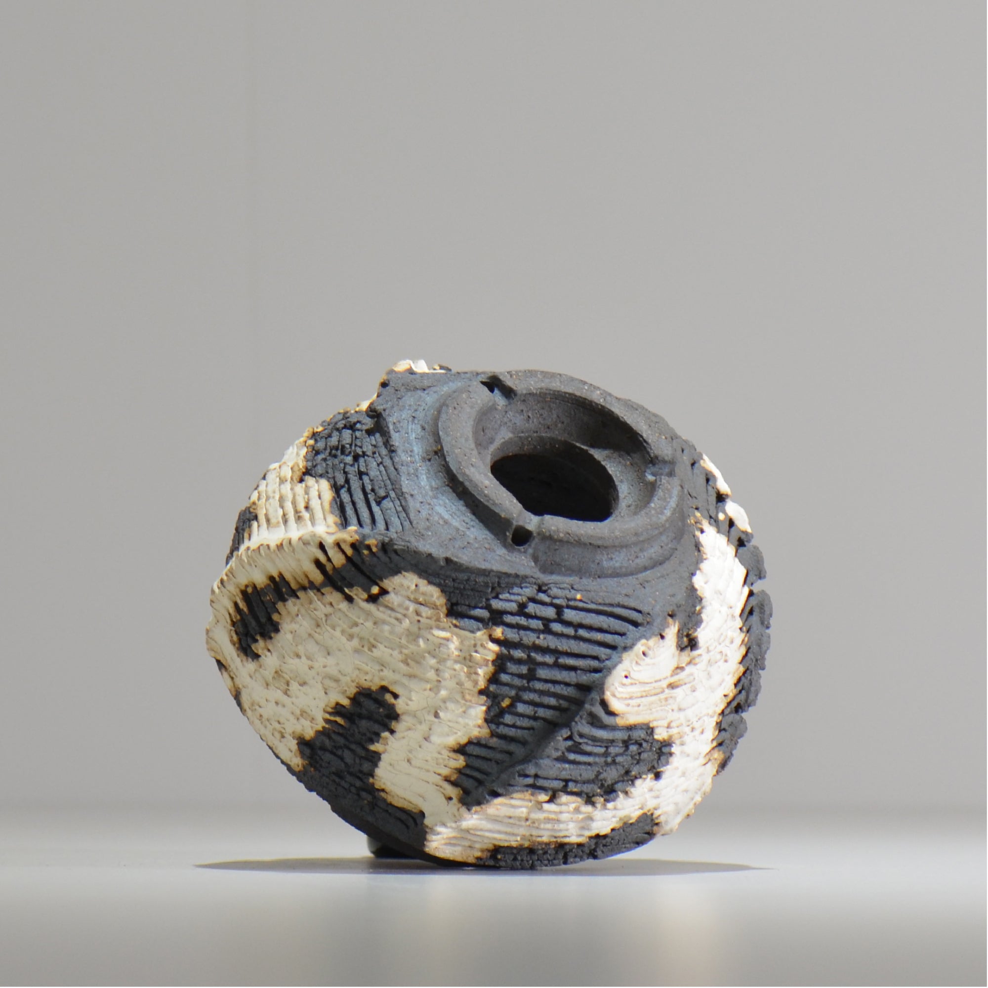 菊地元野 / DANSOU GLOSS ツートン / kg_dt37_s /  約φ10.5cm / 植木鉢