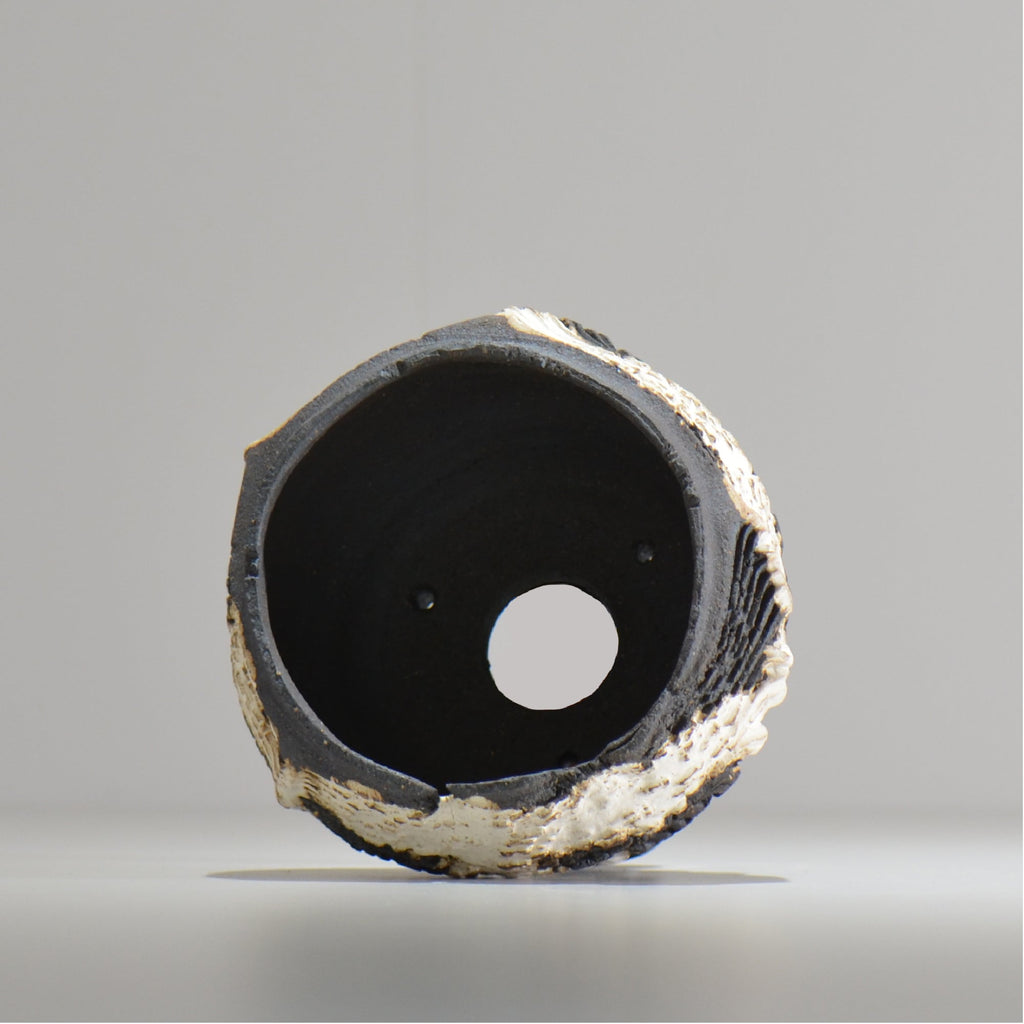 菊地元野 / DANSOU GLOSS ツートン / kg_dt37_s /  約φ10.5cm / 植木鉢