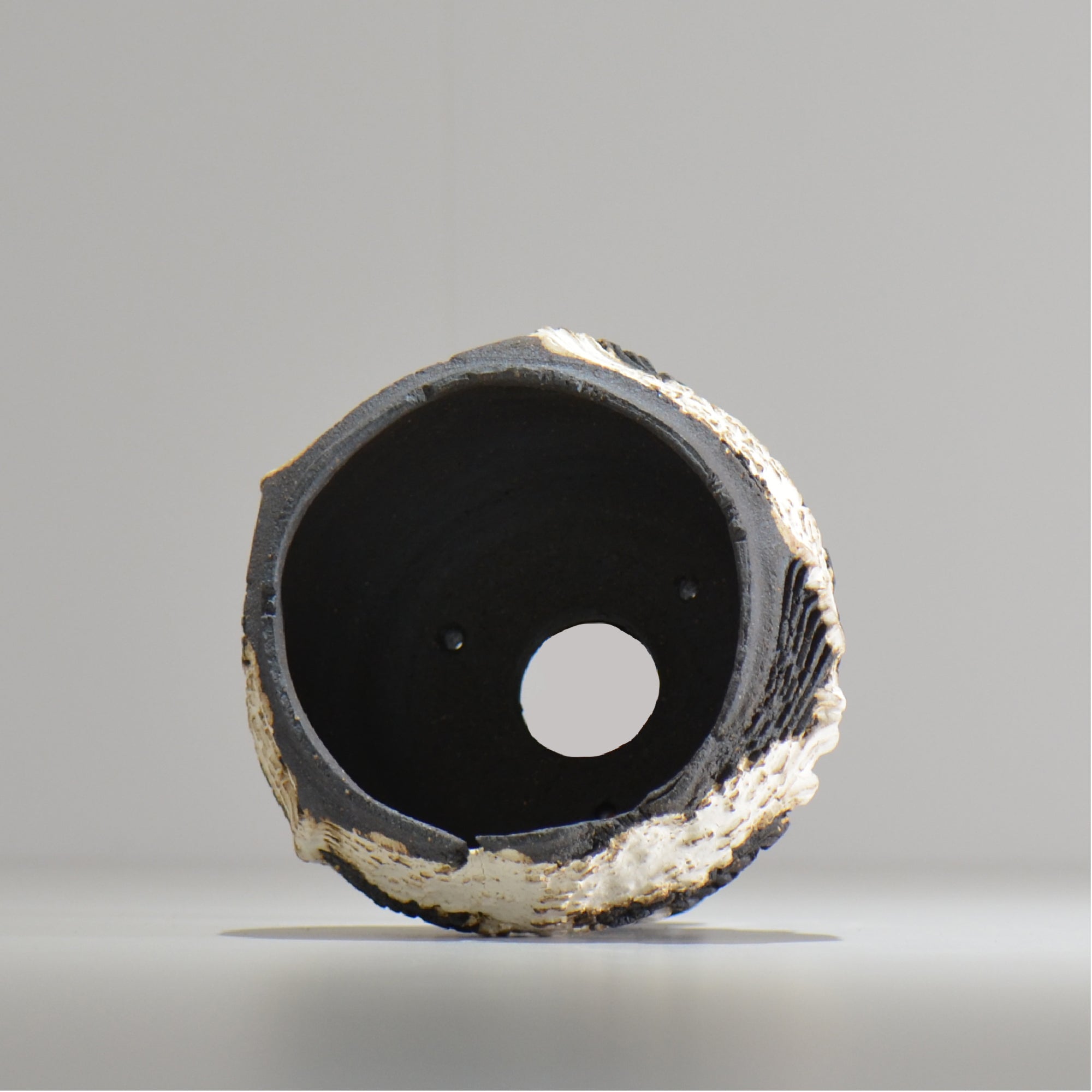 菊地元野 / DANSOU GLOSS ツートン / kg_dt37_s /  約φ10.5cm / 植木鉢