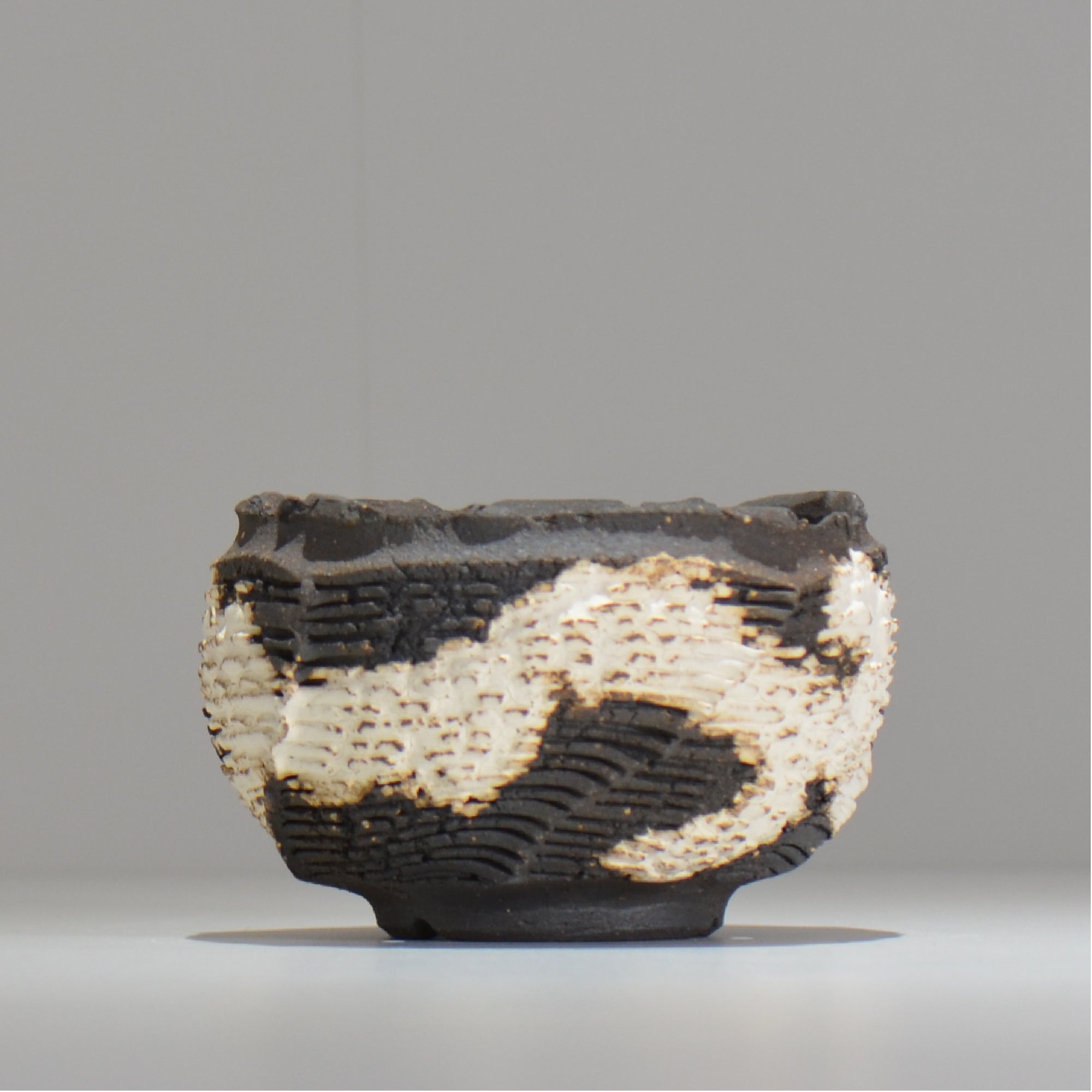 菊地元野 / DANSOU GLOSS ツートン / kg_dt38_s /  約φ11.5cm / 植木鉢