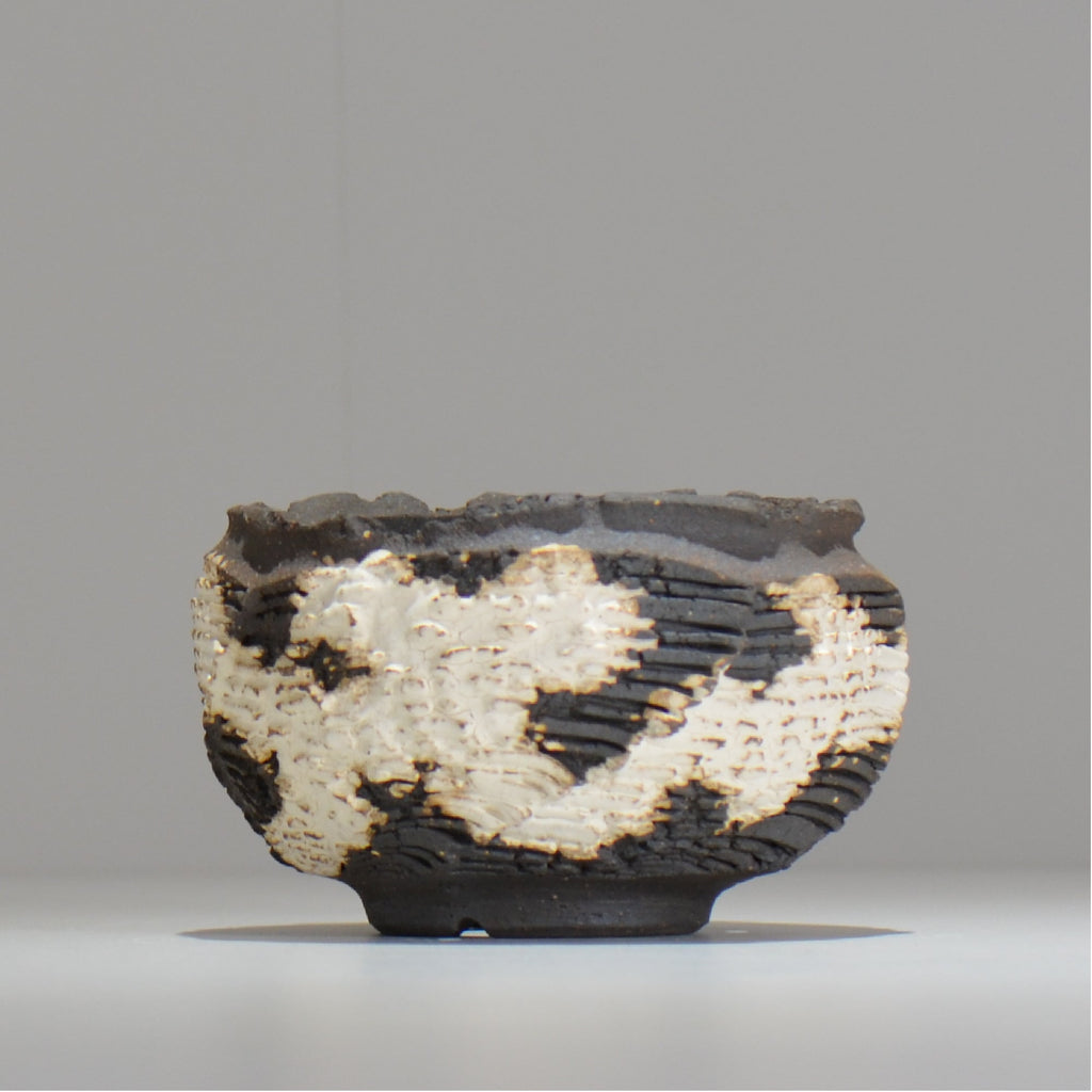 菊地元野 / DANSOU GLOSS ツートン / kg_dt38_s /  約φ11.5cm / 植木鉢