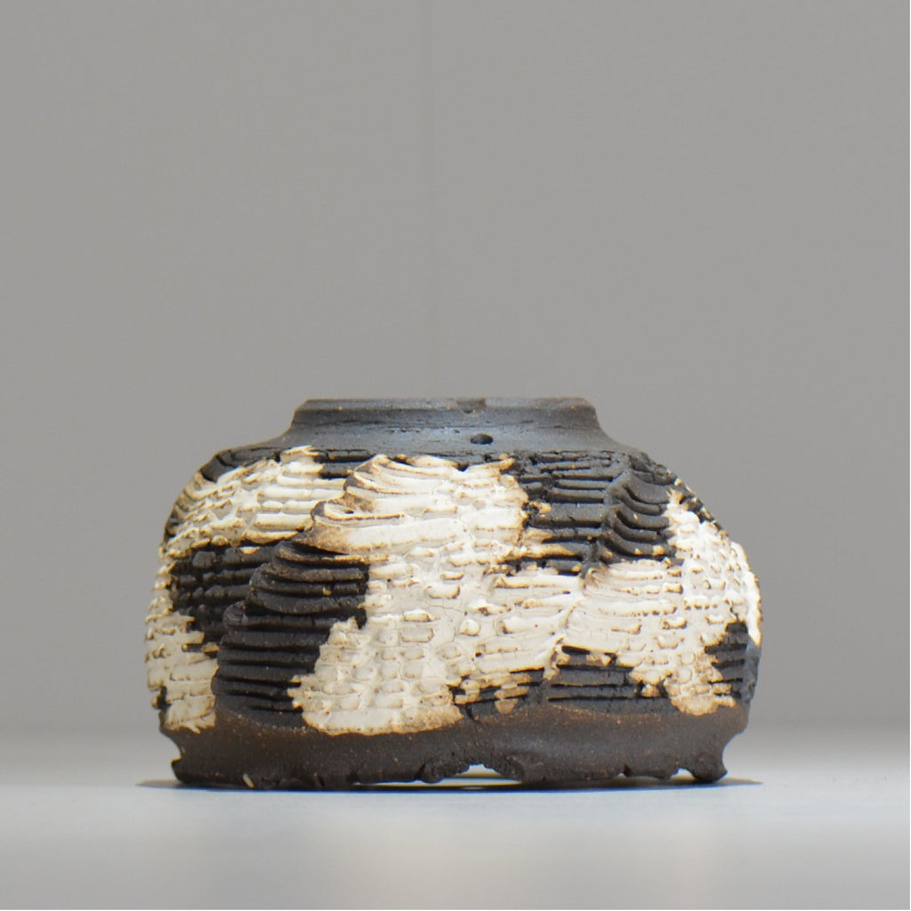 菊地元野 / DANSOU GLOSS ツートン / kg_dt38_s /  約φ11.5cm / 植木鉢