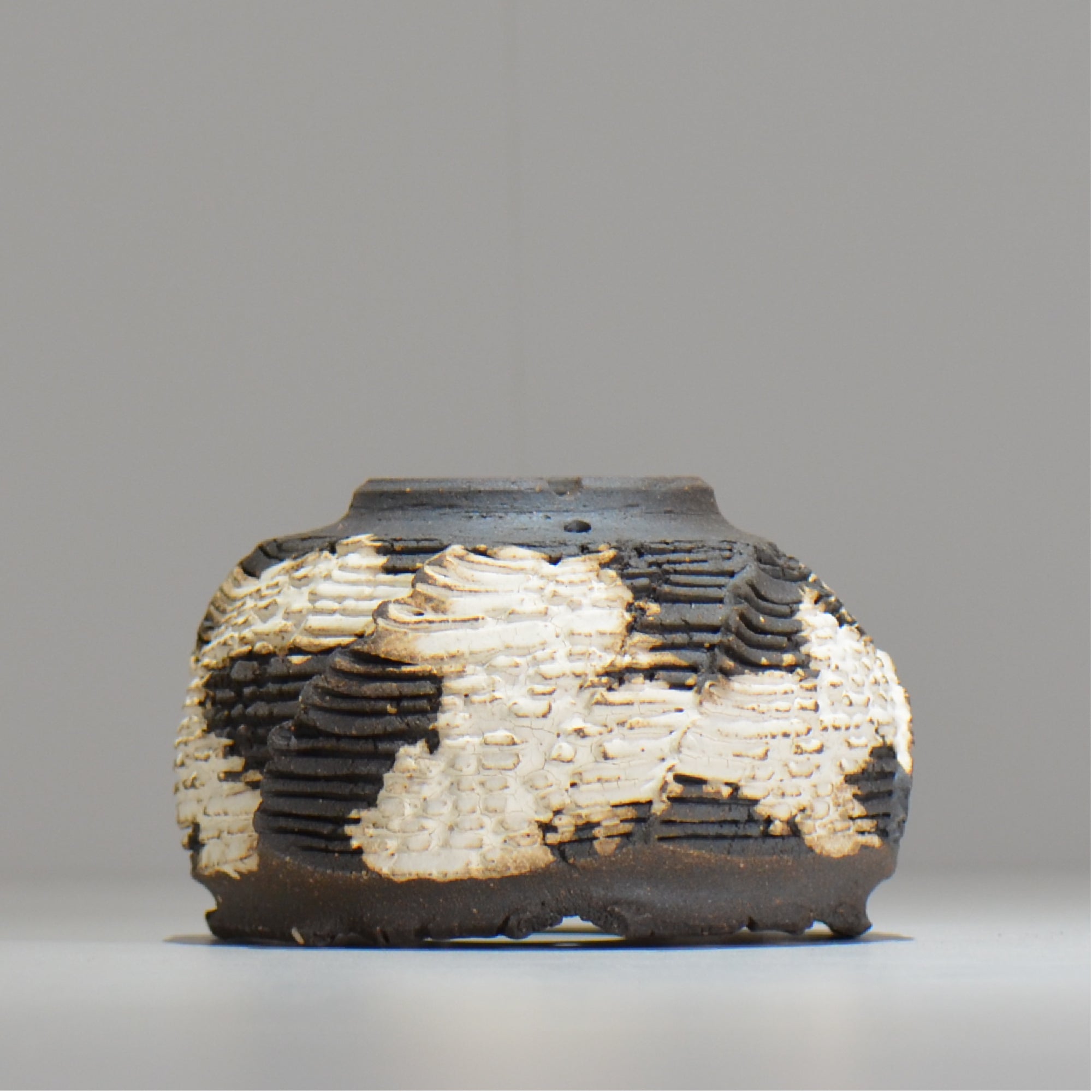 菊地元野 / DANSOU GLOSS ツートン / kg_dt38_s /  約φ11.5cm / 植木鉢