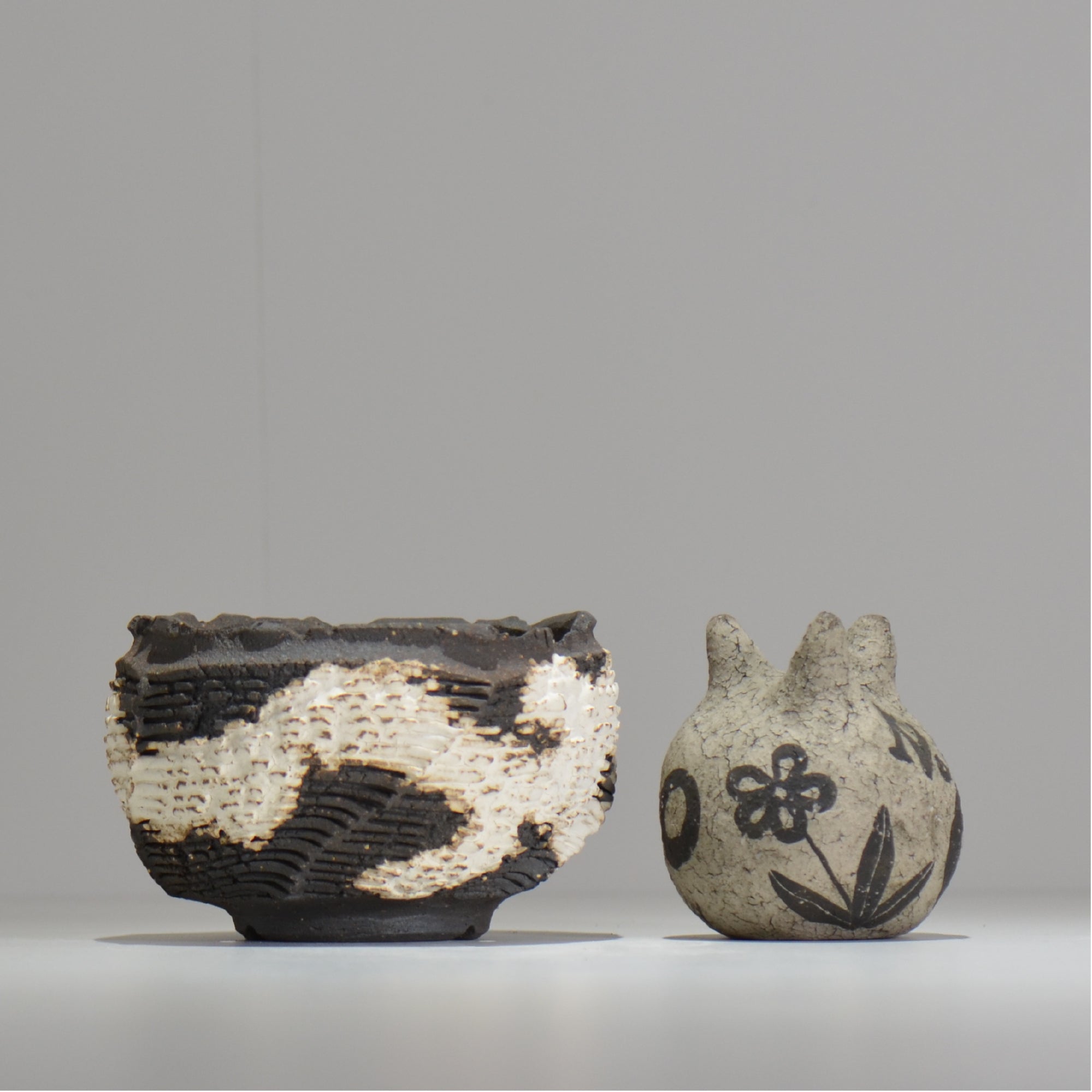 菊地元野 / DANSOU GLOSS ツートン / kg_dt38_s /  約φ11.5cm / 植木鉢