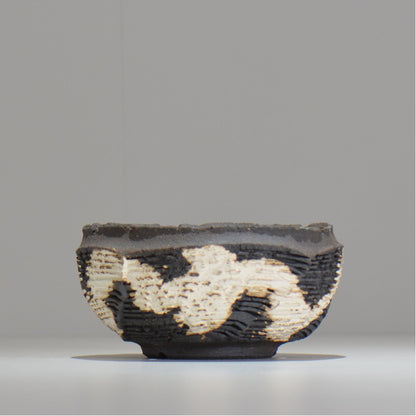 菊地元野 / DANSOU GLOSS ツートン / kg_dt39_m /  約φ13.3cm / 植木鉢