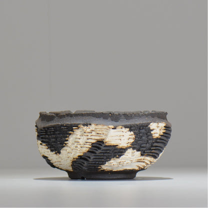 菊地元野 / DANSOU GLOSS ツートン / kg_dt39_m /  約φ13.3cm / 植木鉢