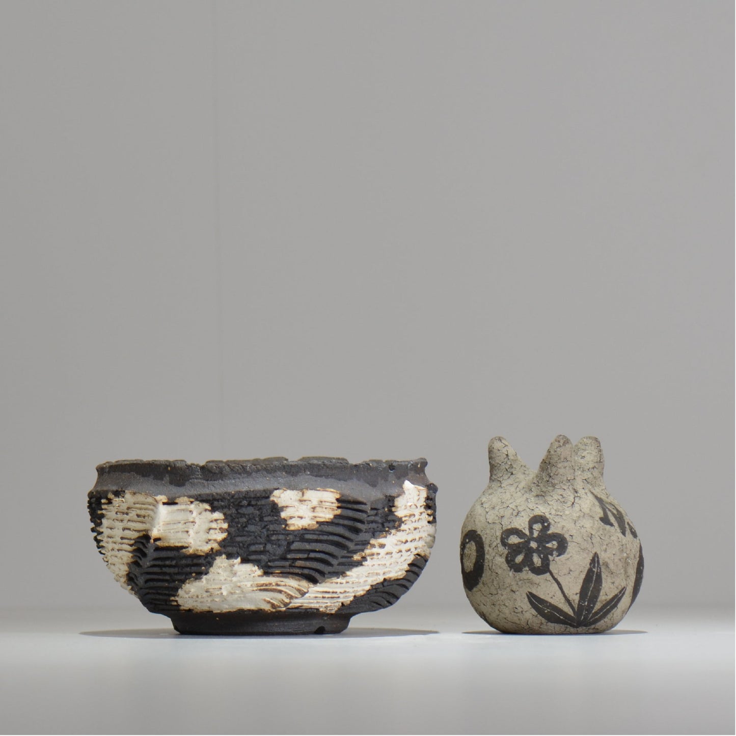 菊地元野 / DANSOU GLOSS ツートン / kg_dt39_m /  約φ13.3cm / 植木鉢