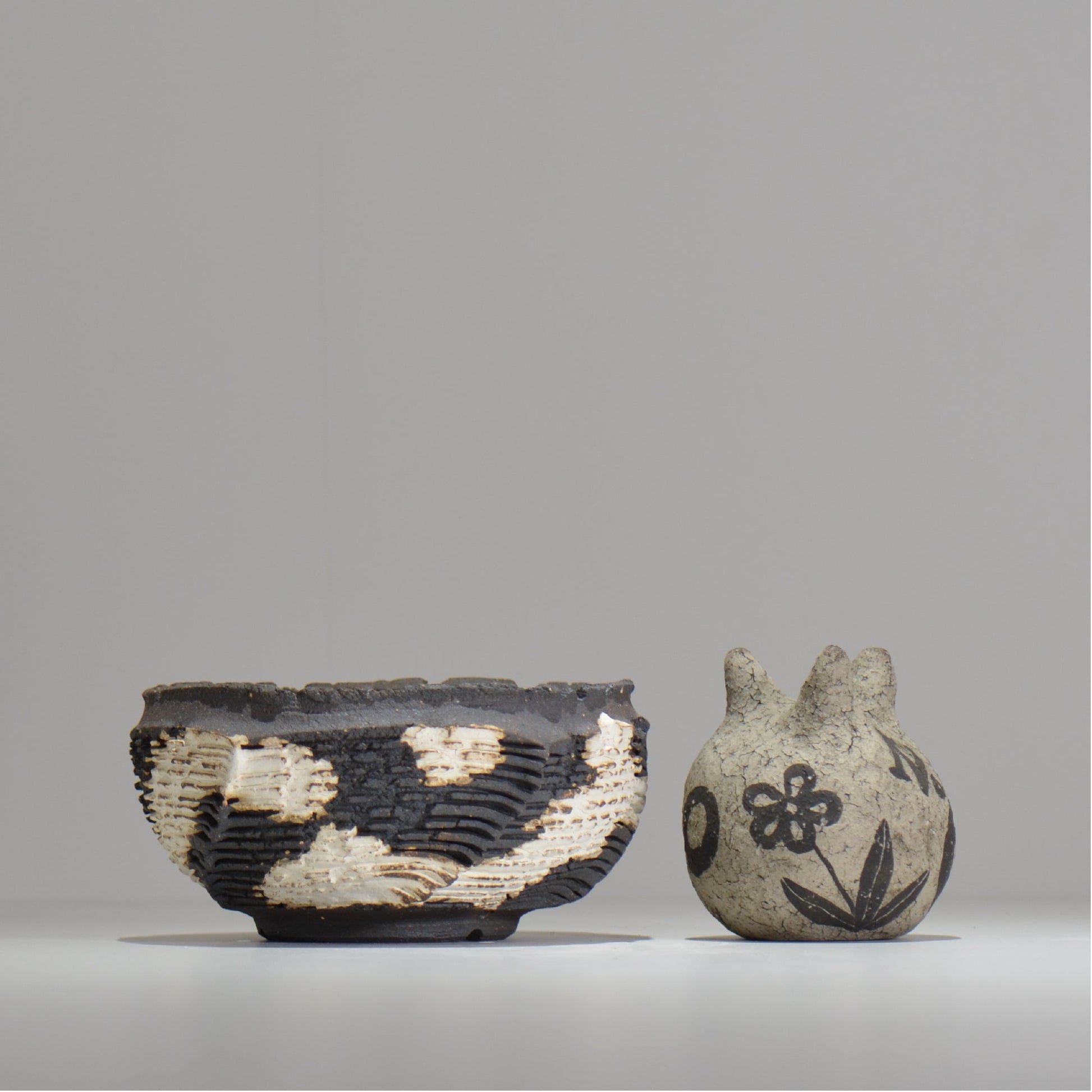 菊地元野 / DANSOU GLOSS ツートン / kg_dt39_m /  約φ13.3cm / 植木鉢