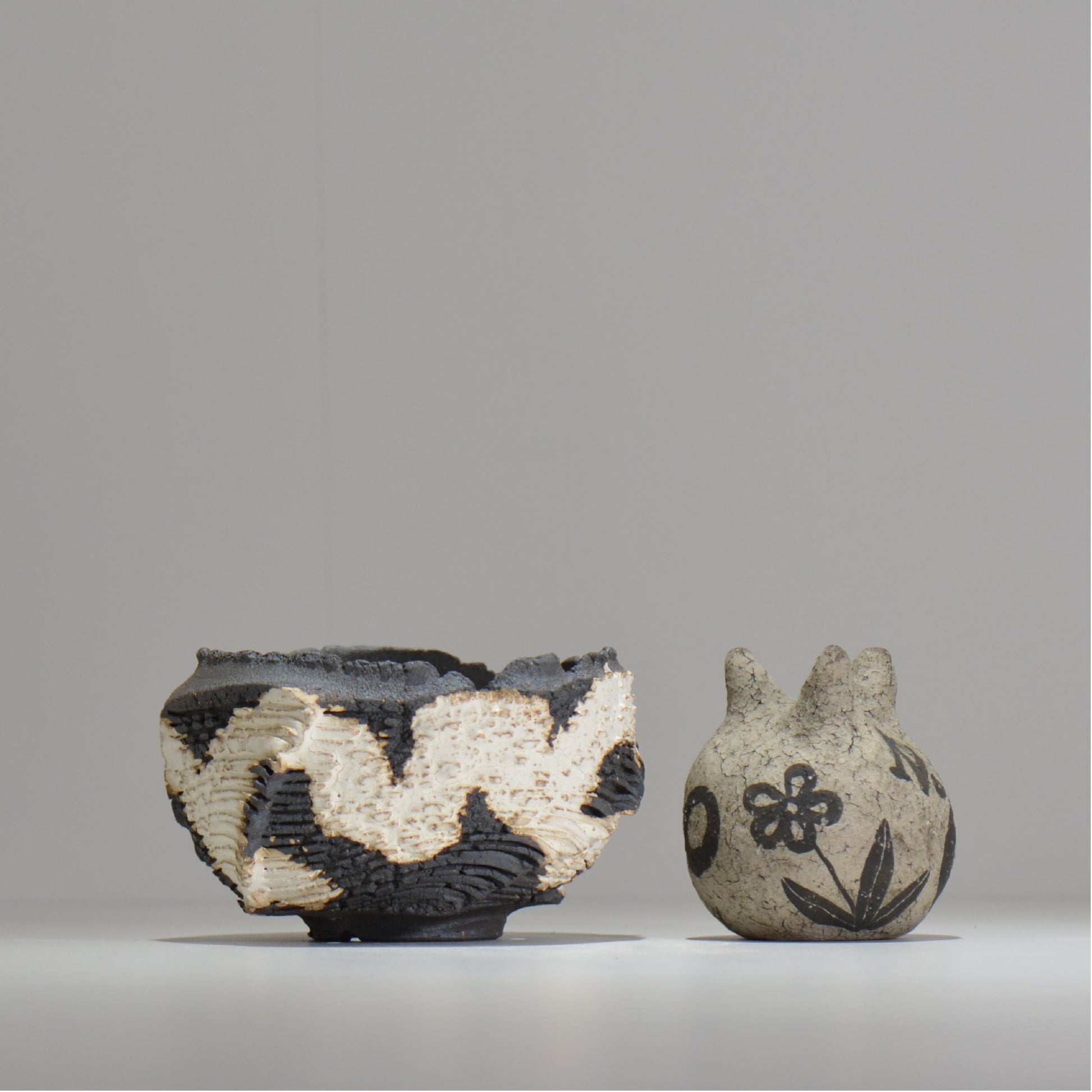 菊地元野 / DANSOU GLOSS ツートン / kg_dt41_s /  約φ11cm / 植木鉢