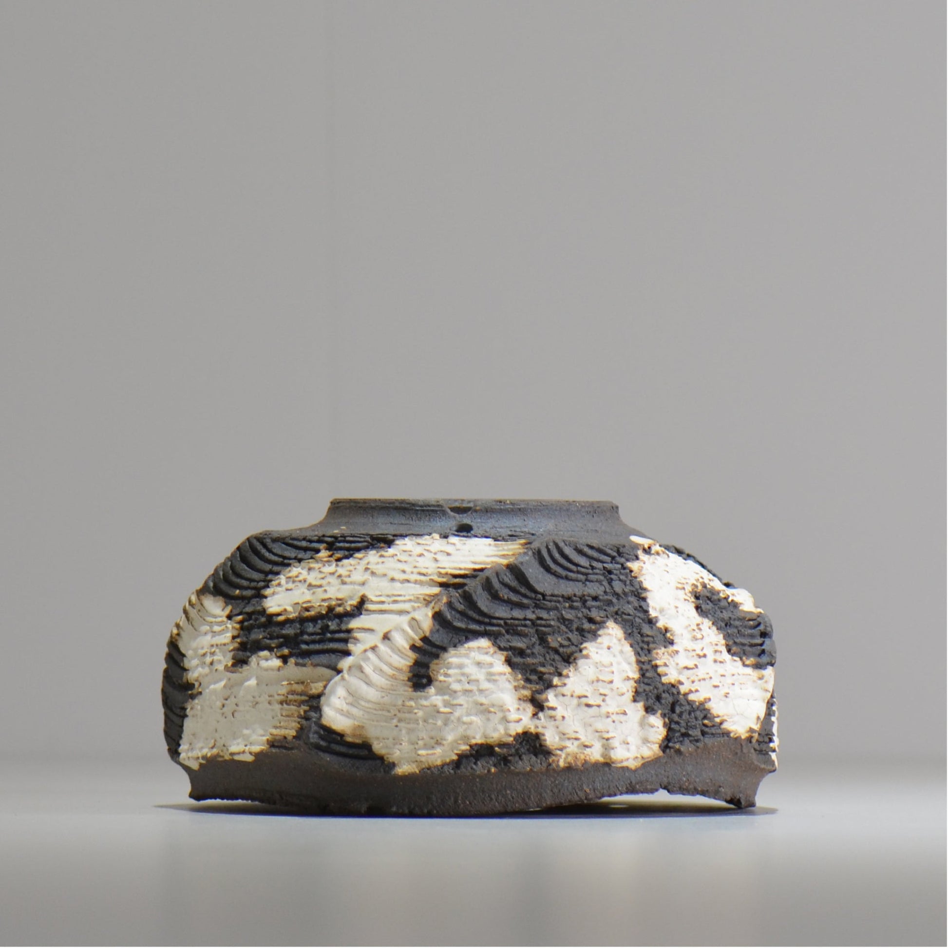 菊地元野 / DANSOU GLOSS ツートン / kg_dt48_m /  約φ14.5cm / 植木鉢