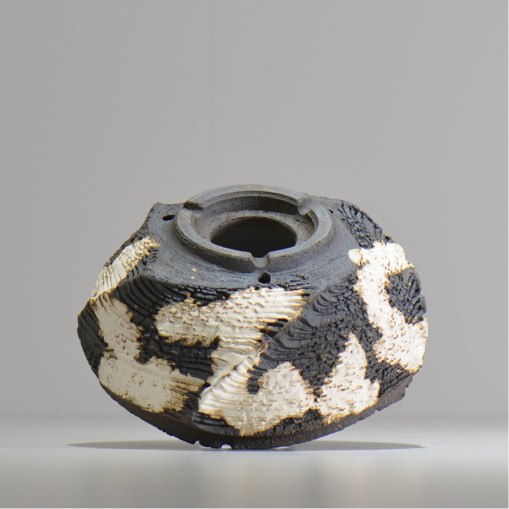 菊地元野 / DANSOU GLOSS ツートン / kg_dt48_m /  約φ14.5cm / 植木鉢