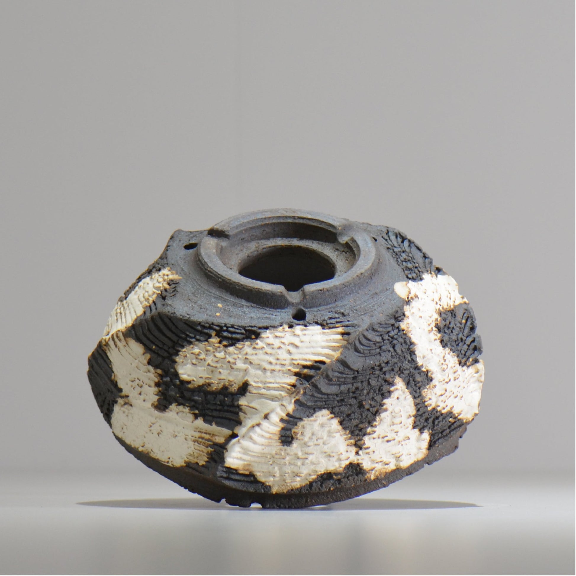 菊地元野 / DANSOU GLOSS ツートン / kg_dt48_m /  約φ14.5cm / 植木鉢