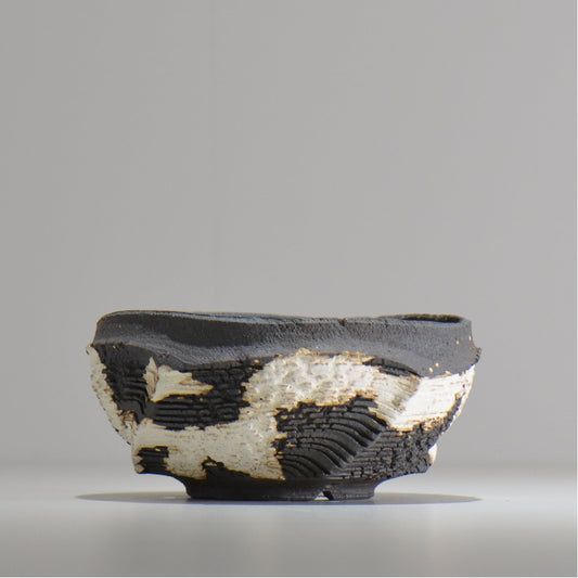 菊地元野 / DANSOU GLOSS ツートン / kg_dt50_m /  約φ14.5cm / 植木鉢