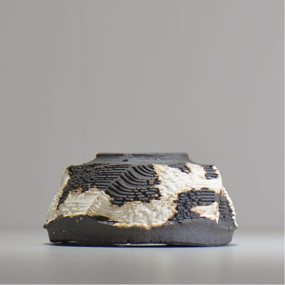 菊地元野 / DANSOU GLOSS ツートン / kg_dt50_m /  約φ14.5cm / 植木鉢