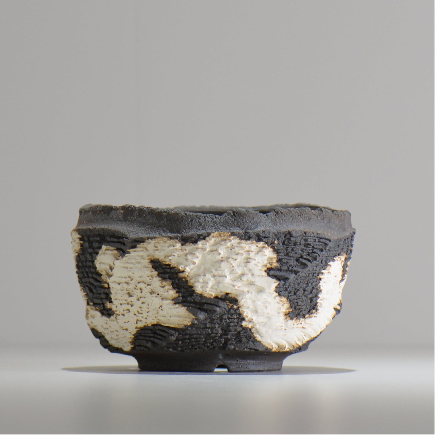 菊地元野 / DANSOU GLOSS ツートン / kg_dt51_m /  約φ14cm / 植木鉢