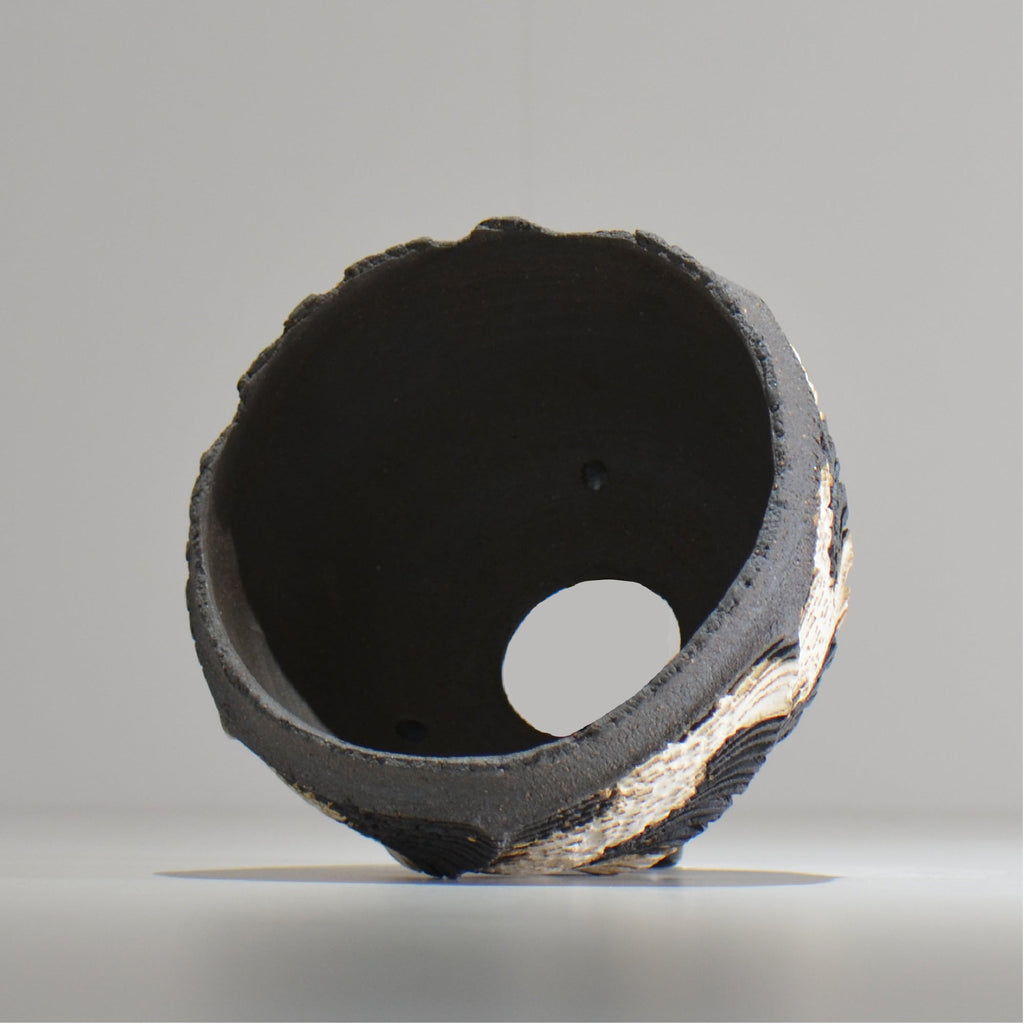 菊地元野 / DANSOU GLOSS ツートン / kg_dt51_m /  約φ14cm / 植木鉢