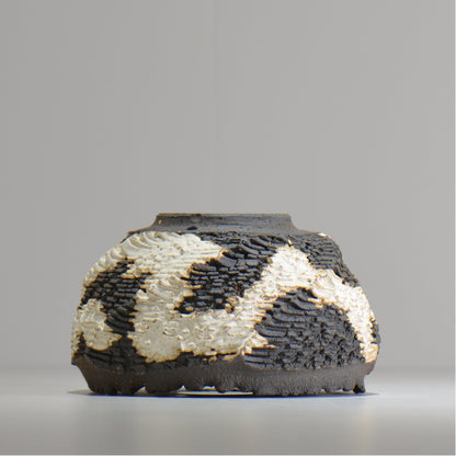 菊地元野 / DANSOU GLOSS ツートン / kg_dt52_m /  約φ14cm / 植木鉢