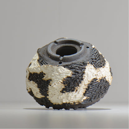 菊地元野 / DANSOU GLOSS ツートン / kg_dt52_m /  約φ14cm / 植木鉢