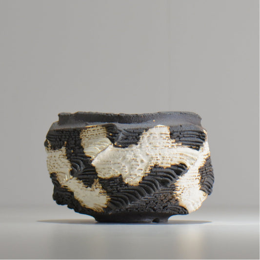 菊地元野 / DANSOU GLOSS ツートン / kg_dt53_s /  約φ11.5cm / 植木鉢