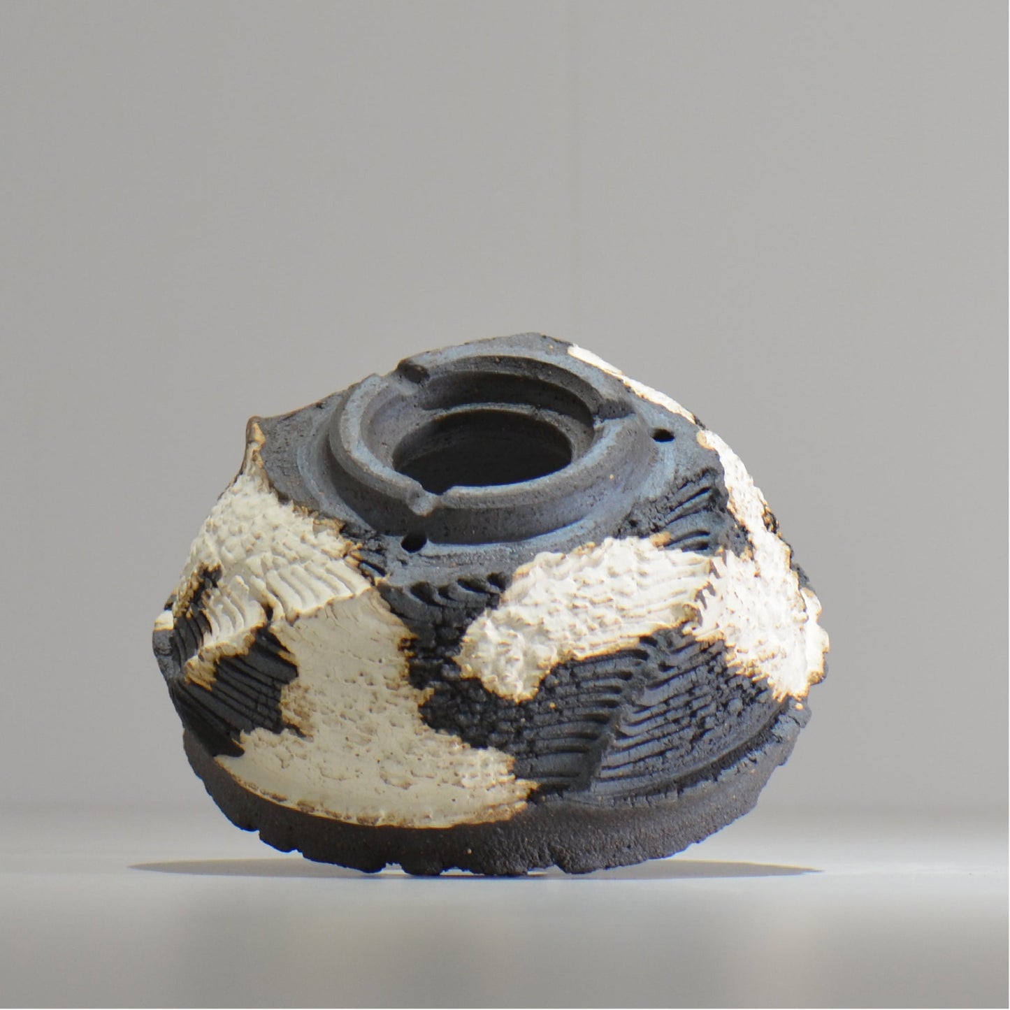菊地元野 / DANSOU GLOSS ツートン / kg_dt54_m /  約φ14cm / 植木鉢
