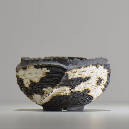 菊地元野 / DANSOU GLOSS ツートン / kg_dt55_m /  約φ14cm / 植木鉢