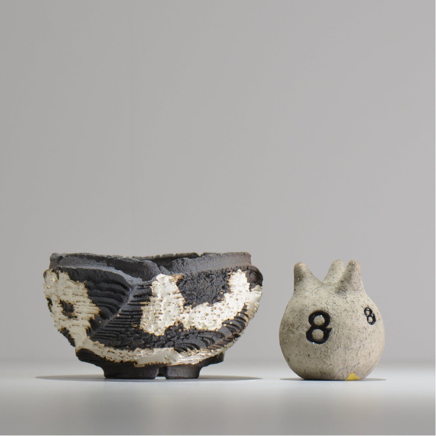 菊地元野 / DANSOU GLOSS ツートン / kg_dt55_m /  約φ14cm / 植木鉢