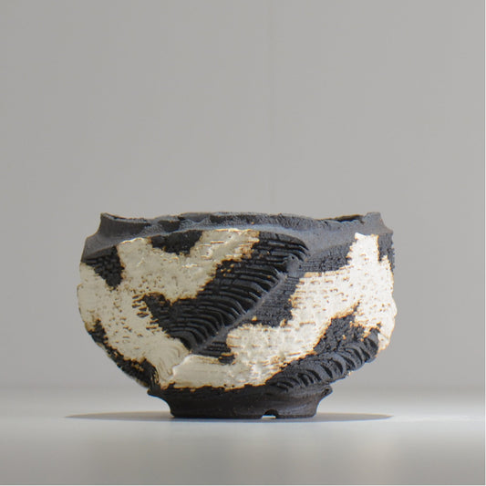 菊地元野 / DANSOU GLOSS ツートン / kg_dt56_m /  約φ12.5cm / 植木鉢