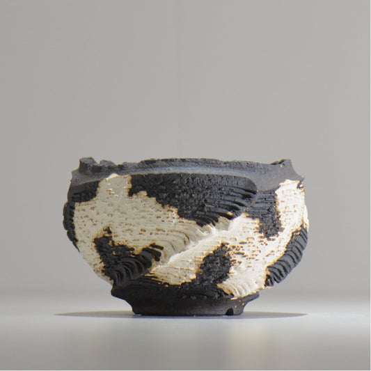 菊地元野 / DANSOU GLOSS ツートン / kg_dt56_m /  約φ12.5cm / 植木鉢