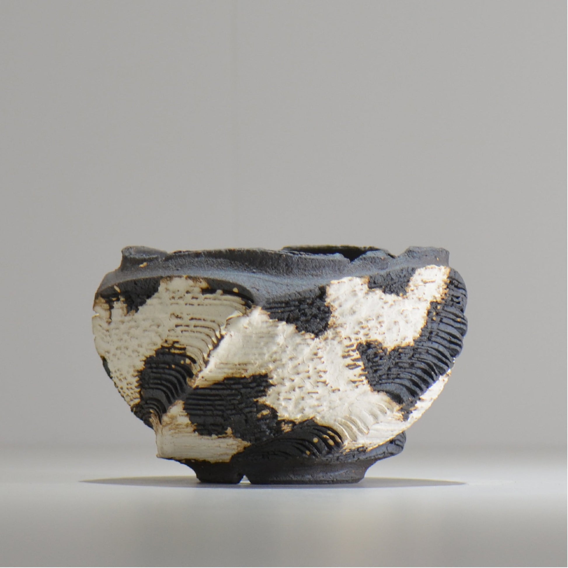 菊地元野 / DANSOU GLOSS ツートン / kg_dt56_m /  約φ12.5cm / 植木鉢