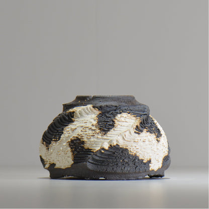 菊地元野 / DANSOU GLOSS ツートン / kg_dt56_m /  約φ12.5cm / 植木鉢