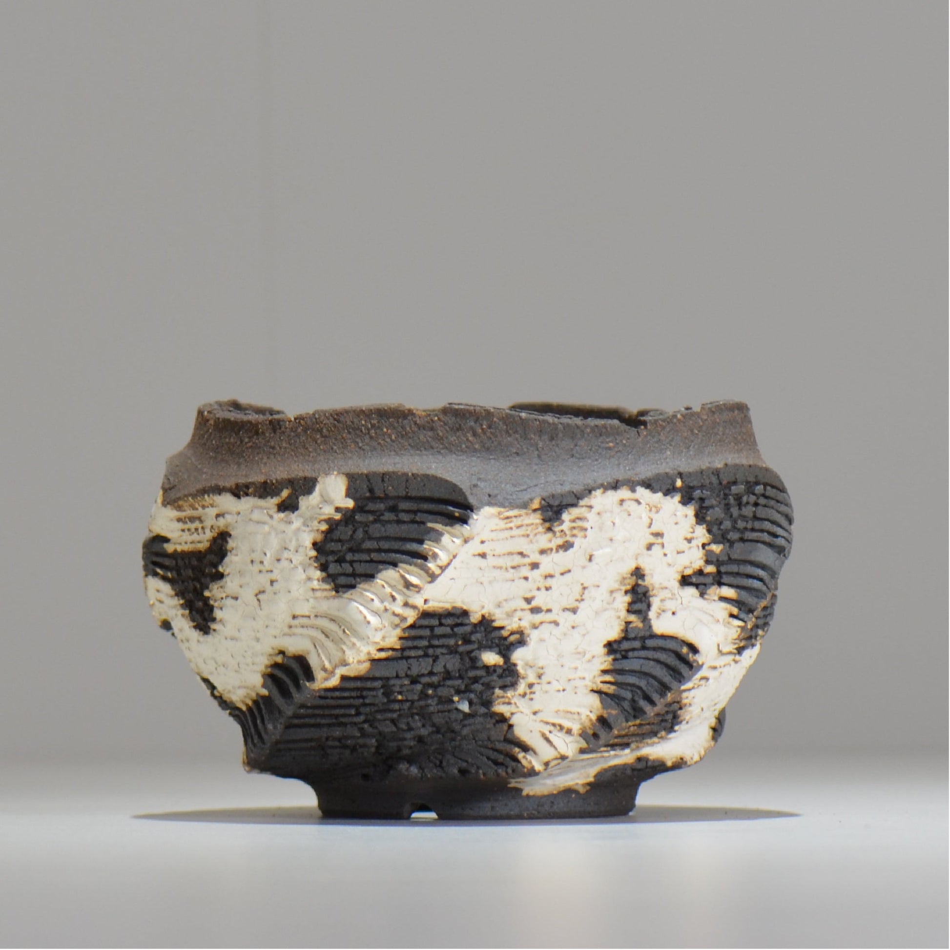 菊地元野 / DANSOU GLOSS ツートン / kg_dt57_s /  約φ11.5cm / 植木鉢