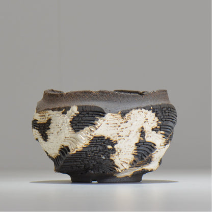 菊地元野 / DANSOU GLOSS ツートン / kg_dt57_s /  約φ11.5cm / 植木鉢