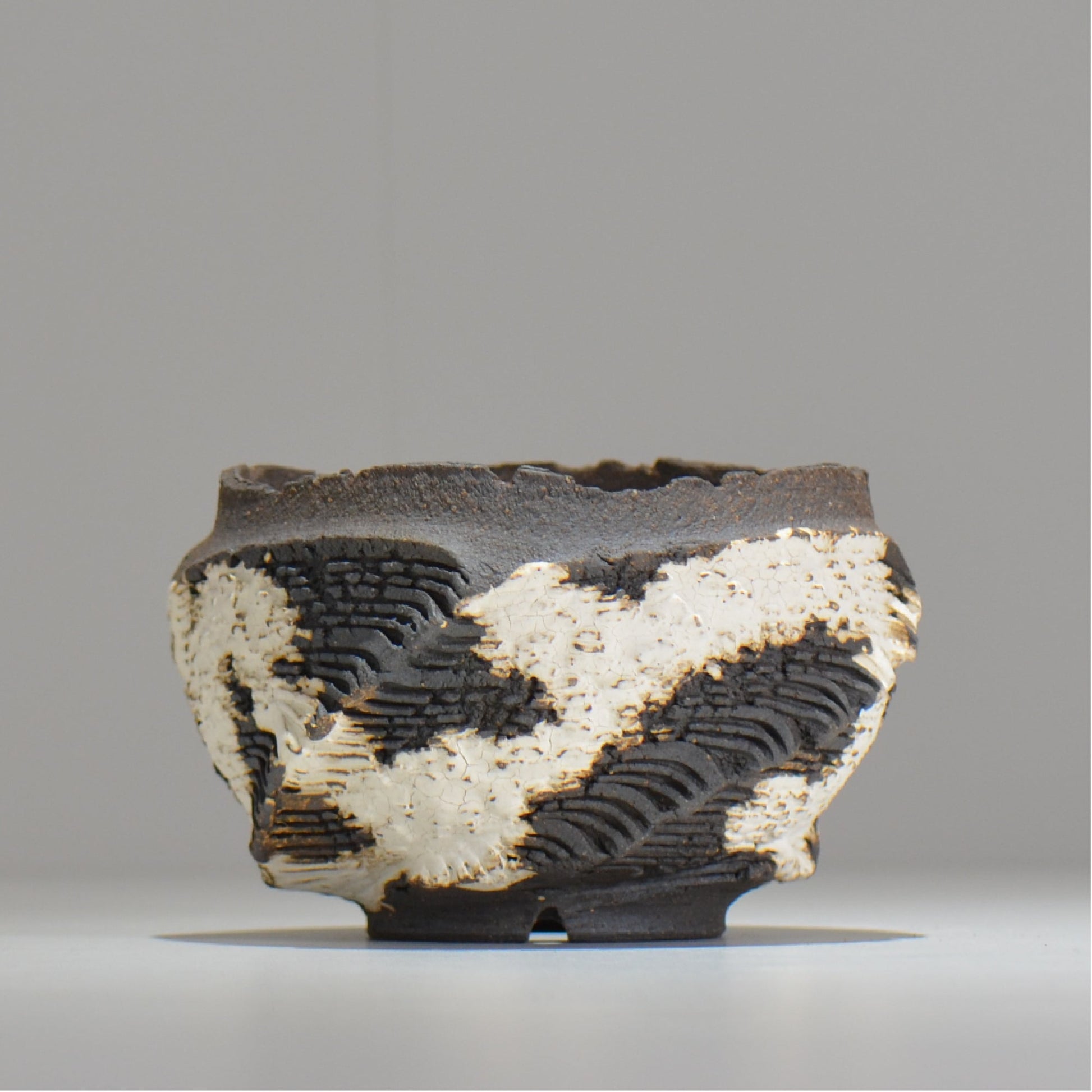 菊地元野 / DANSOU GLOSS ツートン / kg_dt57_s /  約φ11.5cm / 植木鉢