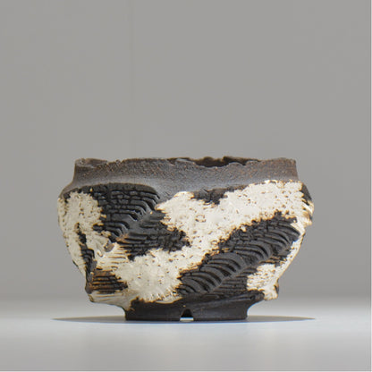 菊地元野 / DANSOU GLOSS ツートン / kg_dt57_s /  約φ11.5cm / 植木鉢