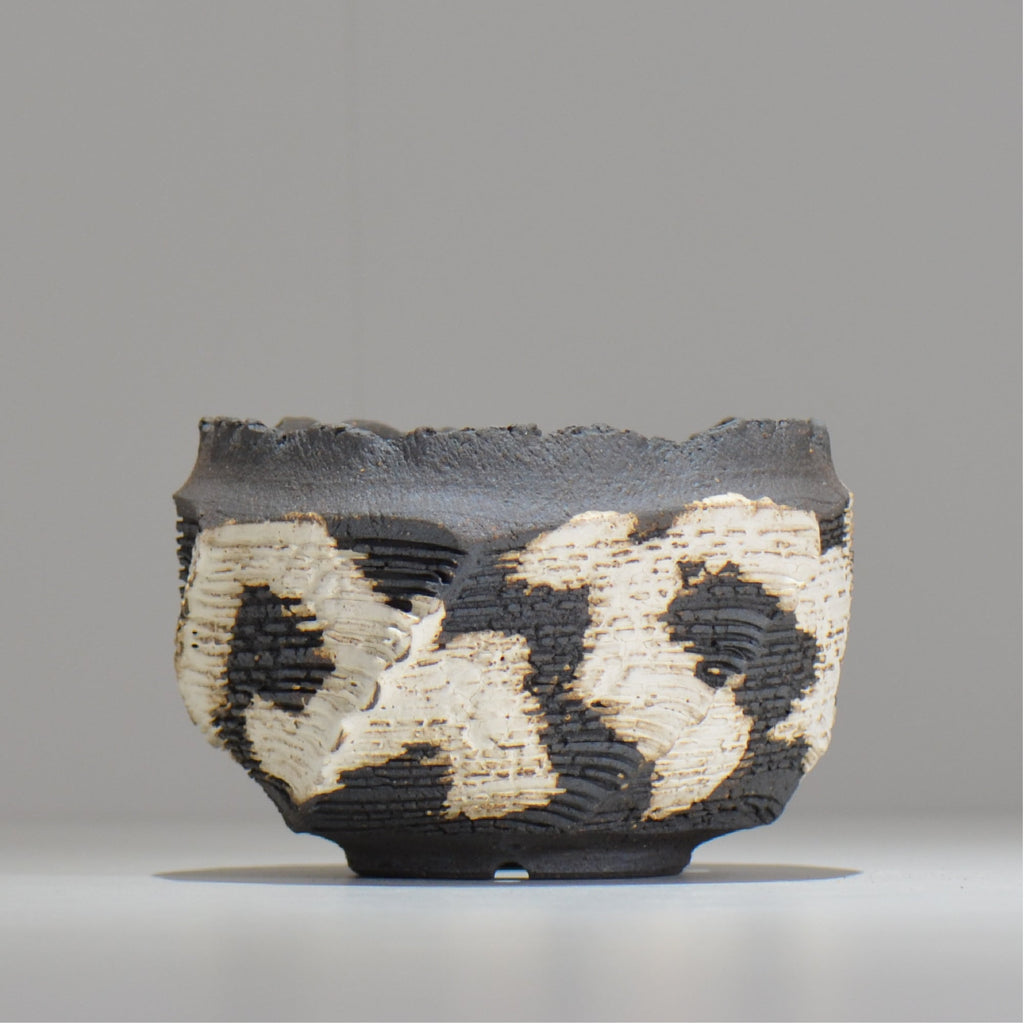 菊地元野 / DANSOU GLOSS ツートン / kg_dt58_m /  約φ13cm / 植木鉢