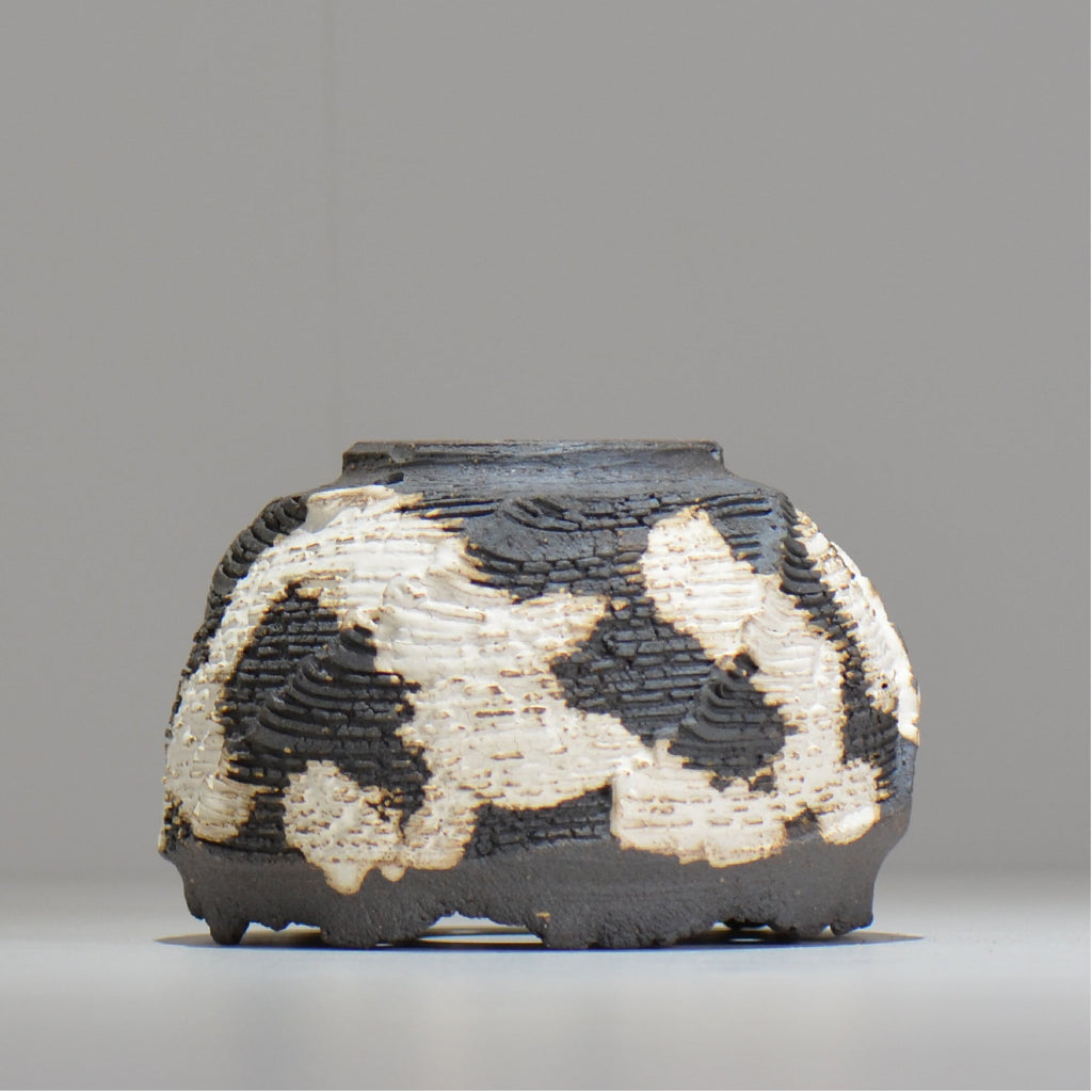 菊地元野 / DANSOU GLOSS ツートン / kg_dt58_m /  約φ13cm / 植木鉢