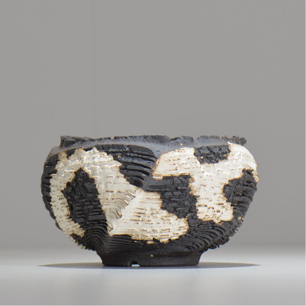 菊地元野 / DANSOU GLOSS ツートン / kg_dt59_s /  約φ12cm / 植木鉢