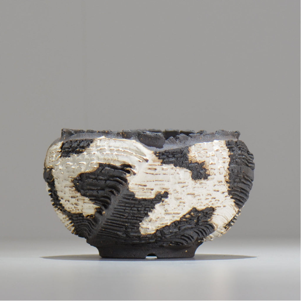 菊地元野 / DANSOU GLOSS ツートン / kg_dt59_s /  約φ12cm / 植木鉢