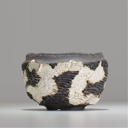 菊地元野 / DANSOU GLOSS ツートン / kg_dt62_m /  約φ12.5cm / 植木鉢