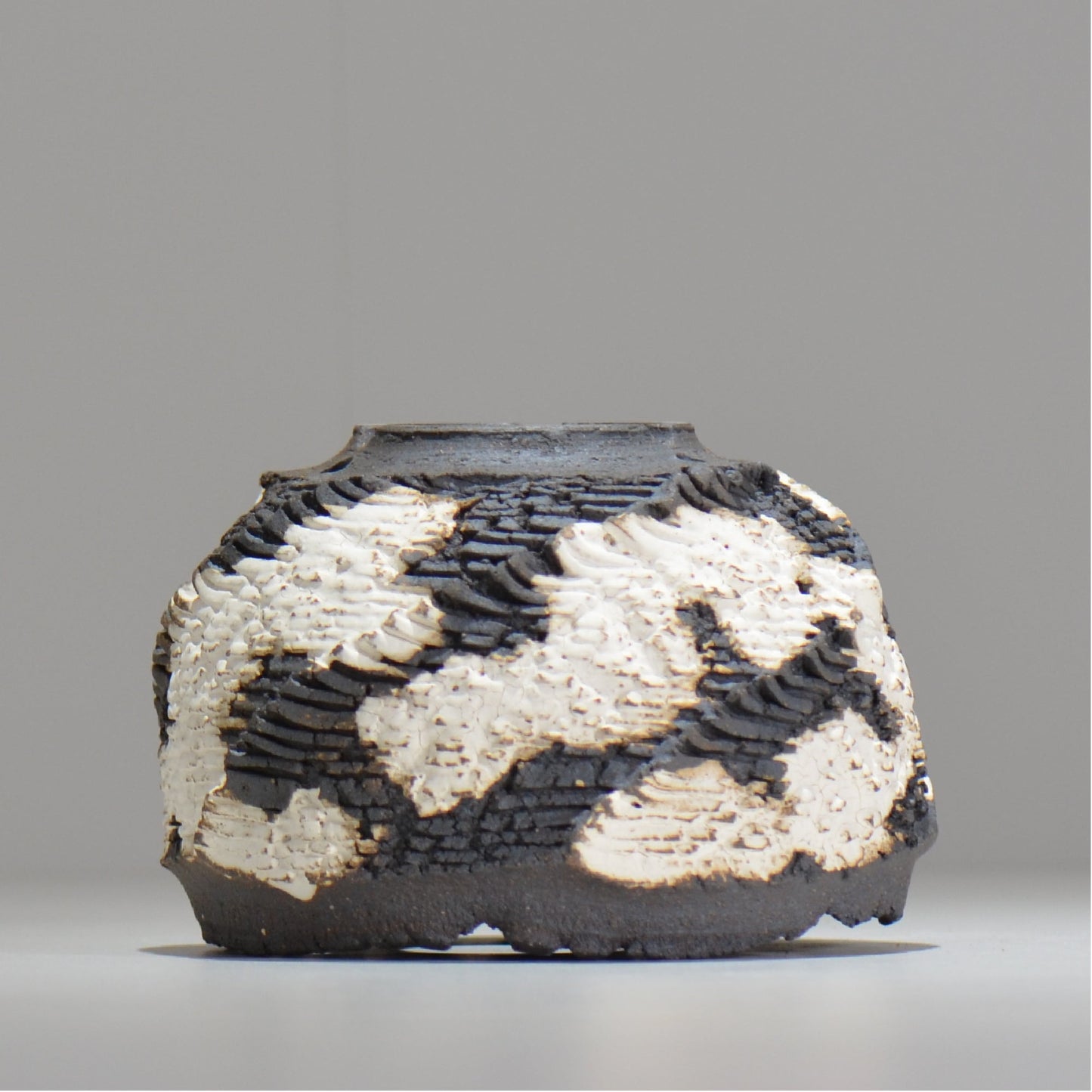 菊地元野 / DANSOU GLOSS ツートン / kg_dt62_m /  約φ12.5cm / 植木鉢