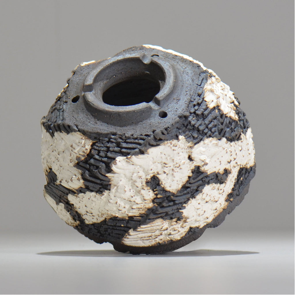 菊地元野 / DANSOU GLOSS ツートン / kg_dt62_m /  約φ12.5cm / 植木鉢