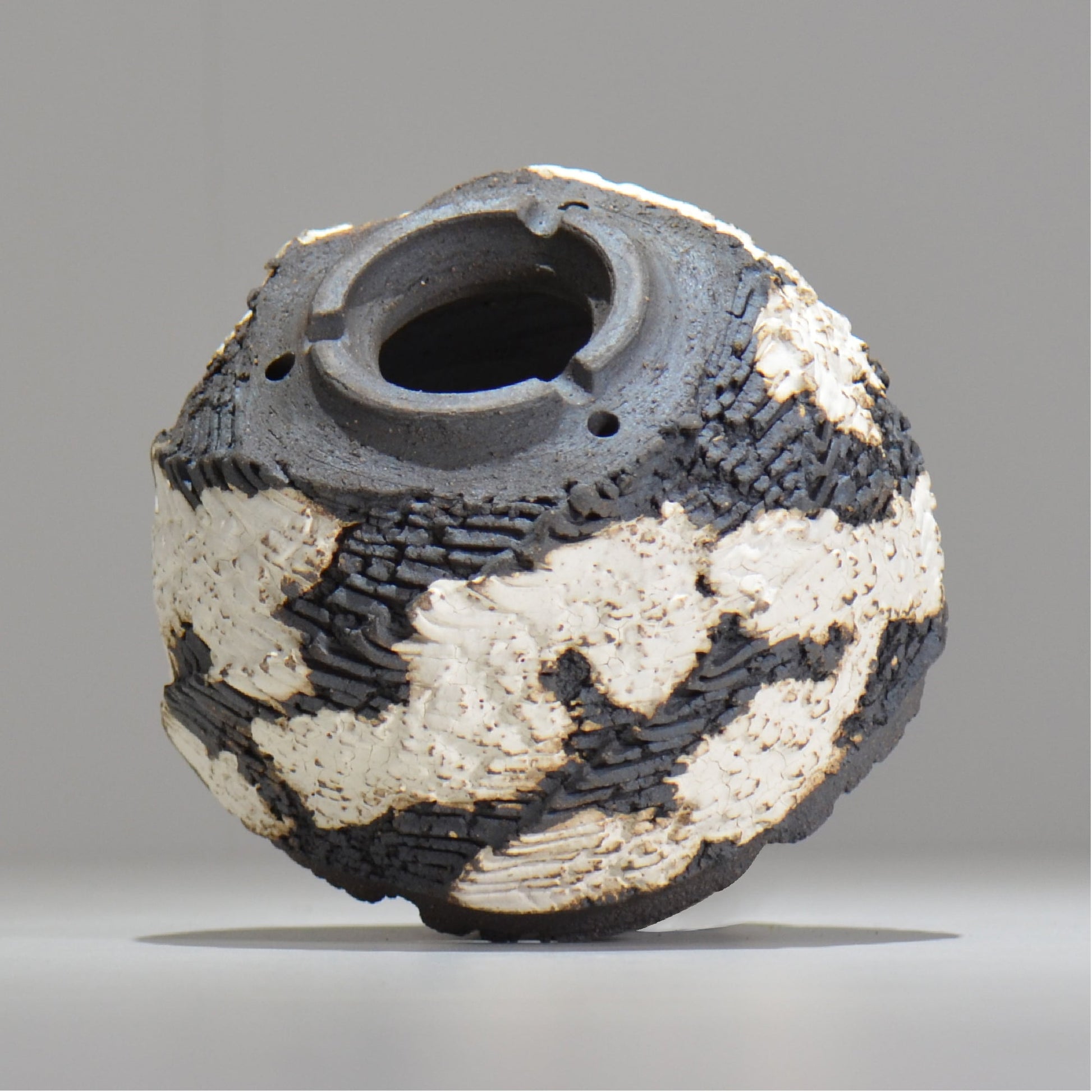 菊地元野 / DANSOU GLOSS ツートン / kg_dt62_m /  約φ12.5cm / 植木鉢