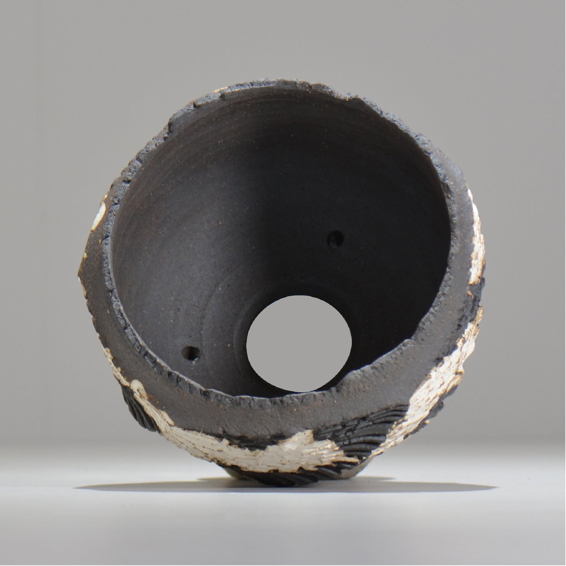 菊地元野 / DANSOU GLOSS ツートン / kg_dt62_m /  約φ12.5cm / 植木鉢
