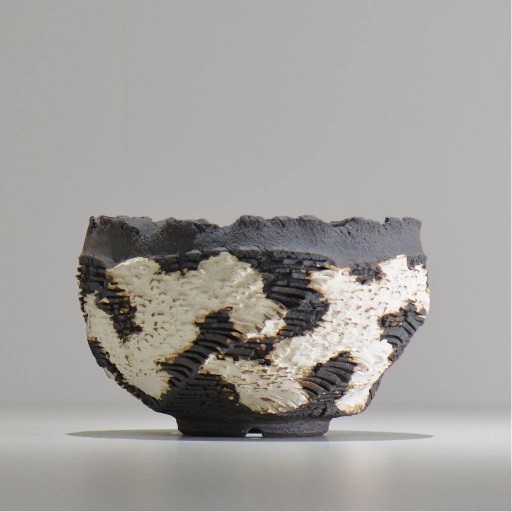 菊地元野 / DANSOU GLOSS ツートン / kg_dt64_l /  約φ15.5cm / 植木鉢