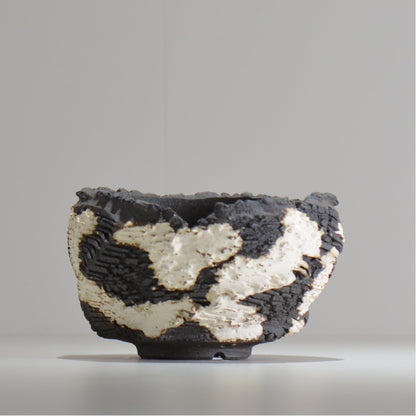 菊地元野 / DANSOU GLOSS ツートン / kg_dt65_m /  約φ15cm / 植木鉢