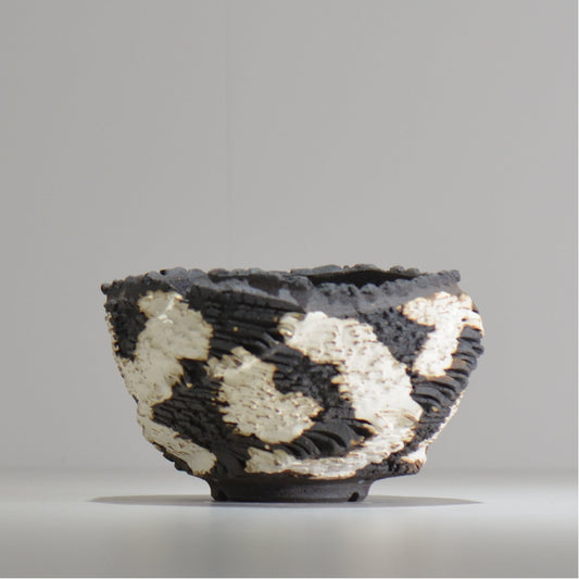 菊地元野 / DANSOU GLOSS ツートン / kg_dt65_m /  約φ15cm / 植木鉢