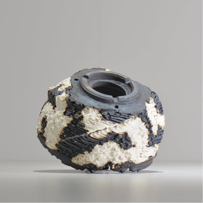 菊地元野 / DANSOU GLOSS ツートン / kg_dt66_m /  約φ15cm / 植木鉢