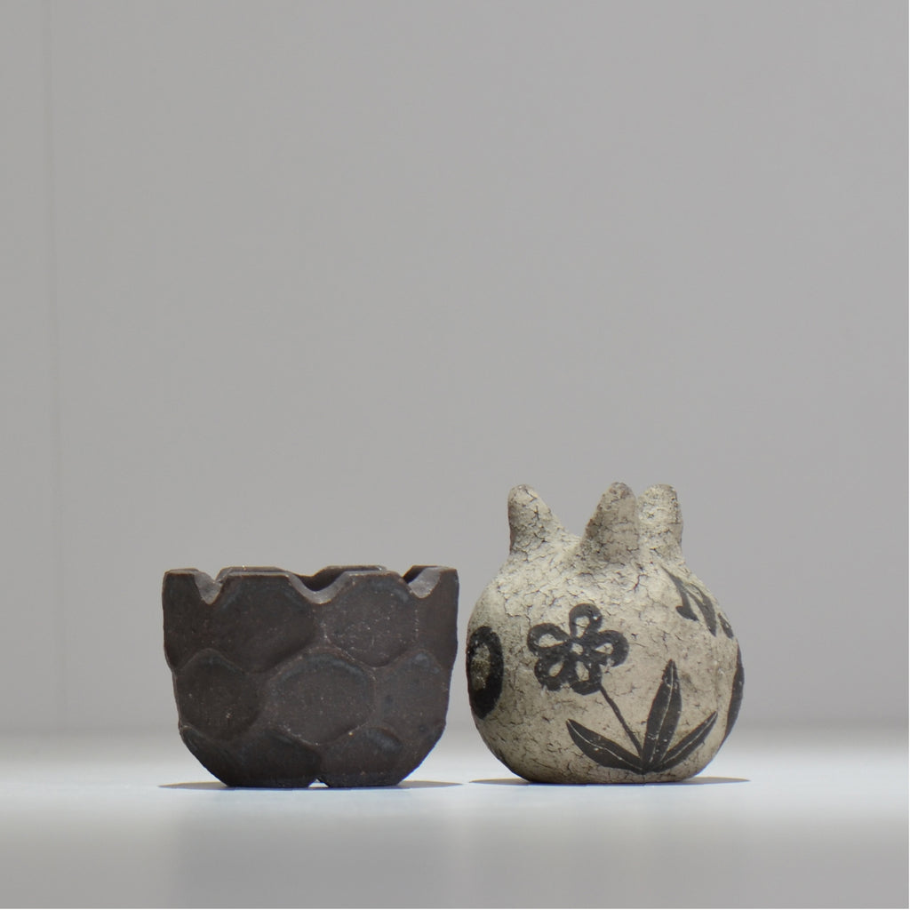 菊地元野 / CUTTY ①/ SS /  約φ8cm / 植木鉢