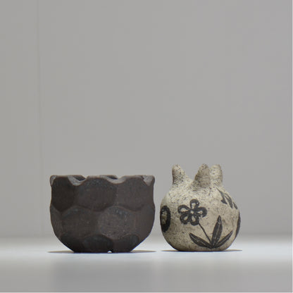 菊地元野 / CUTTY ②/ S/  約φ10cm / 植木鉢