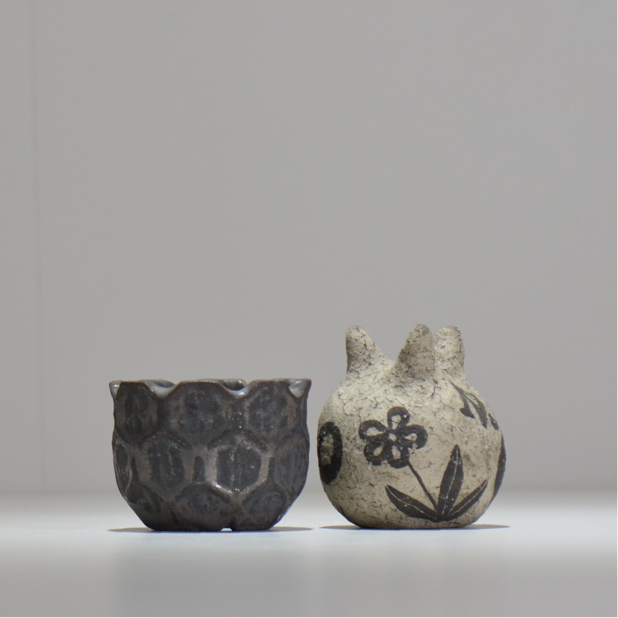 菊地元野 / CUTTY ③/ SS /  約φ8cm / 植木鉢